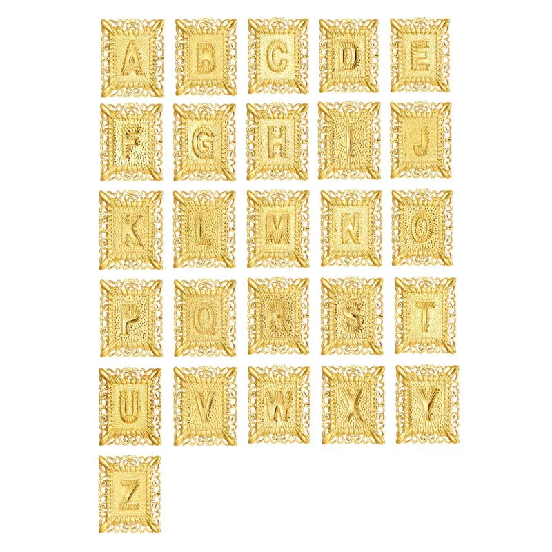 Cross Initial Necklace Set ｜ ネックレスセット・ゴールド