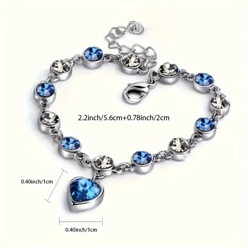 Ocean Heart Glow Bracelet ｜ ブレスレット・ホワイトゴールド