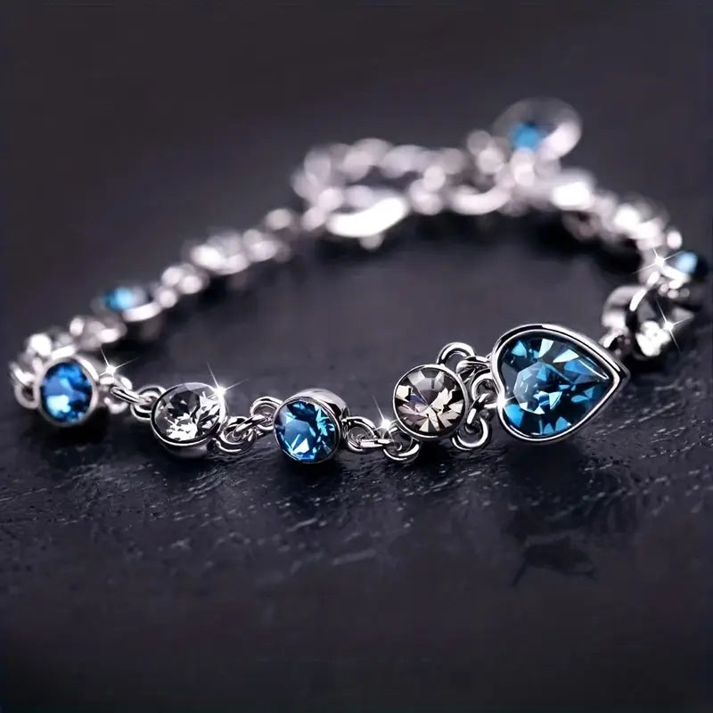 Ocean Heart Glow Bracelet ｜ ブレスレット・ホワイトゴールド