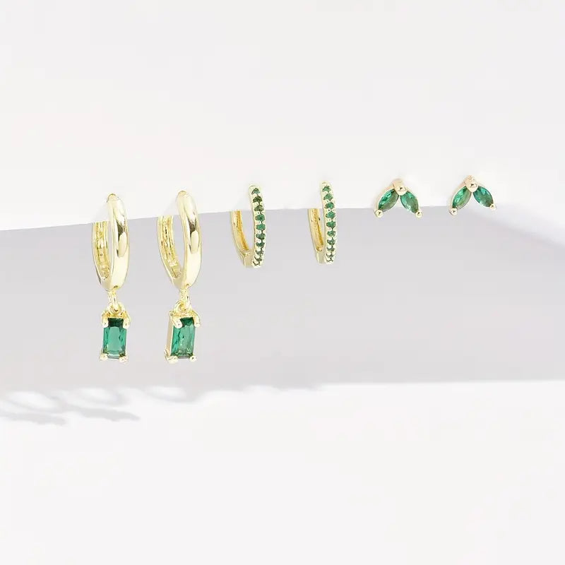 Fiorenza Viridelle Earrings Set ｜ ピアスセット・ゴールド