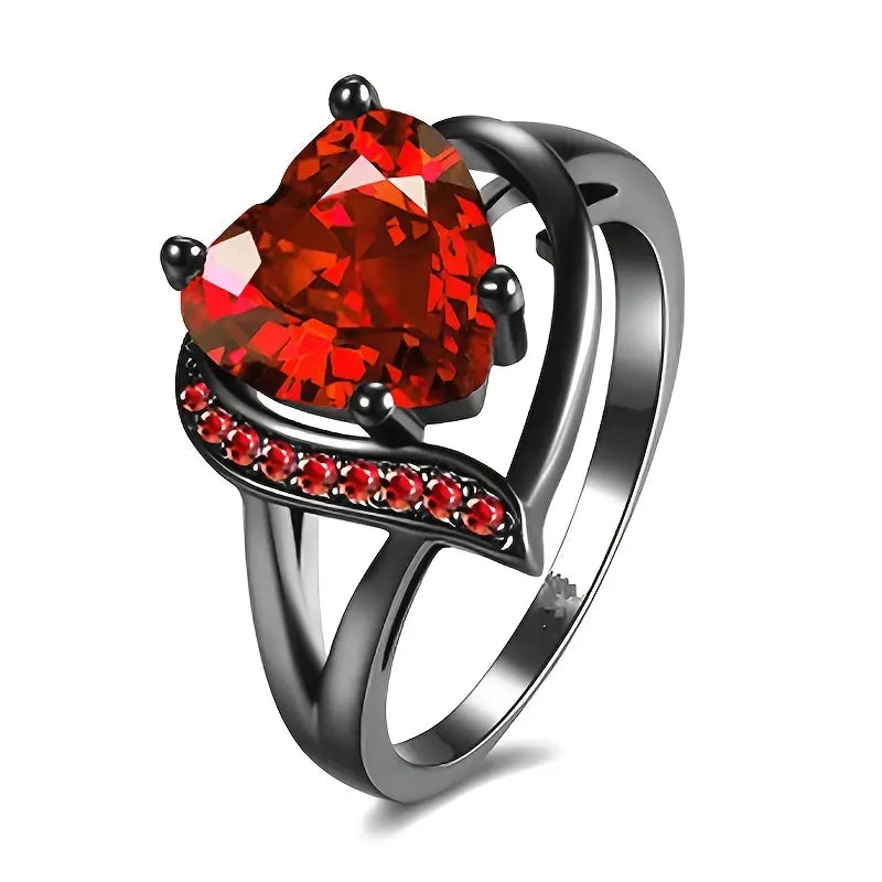 Calindra Rosethorne Ring ｜ リング・ブラックフィニッシュ