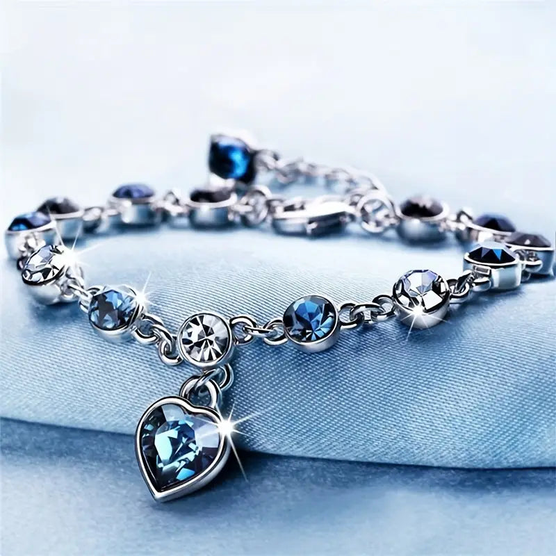 Ocean Heart Glow Bracelet ｜ ブレスレット・ホワイトゴールド