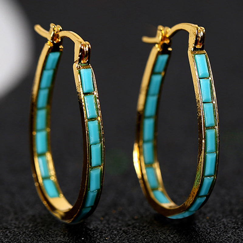Caspian Edge Hoops ｜ フープピアス・ゴールド