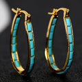 Caspian Edge Hoops ｜ フープピアス・ゴールド