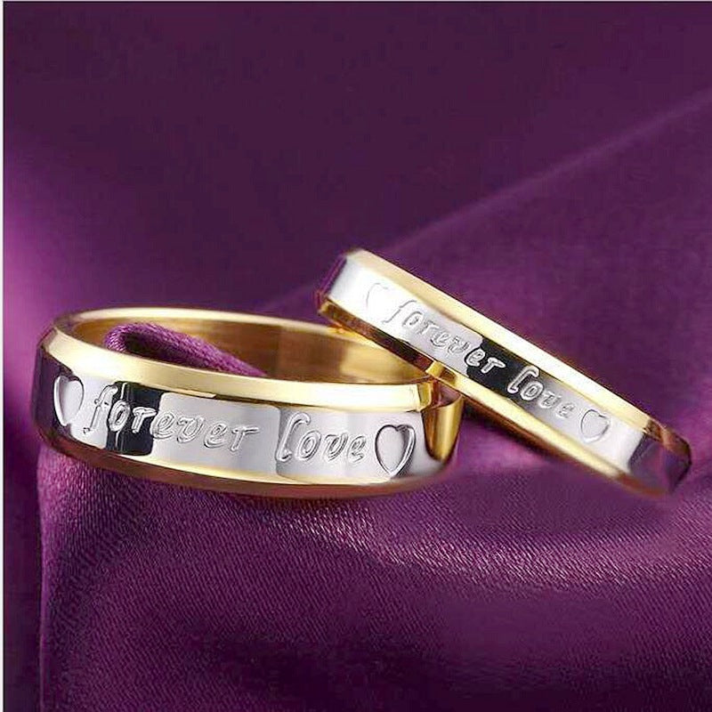 Forever Love Couple Ring ｜ ペアリング・ゴールド