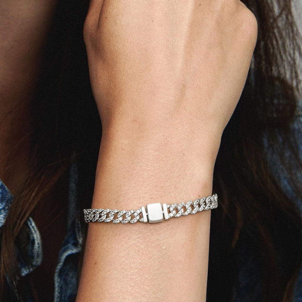Pave Cuban Bracelet ｜ ブレスレット・ゴールド
