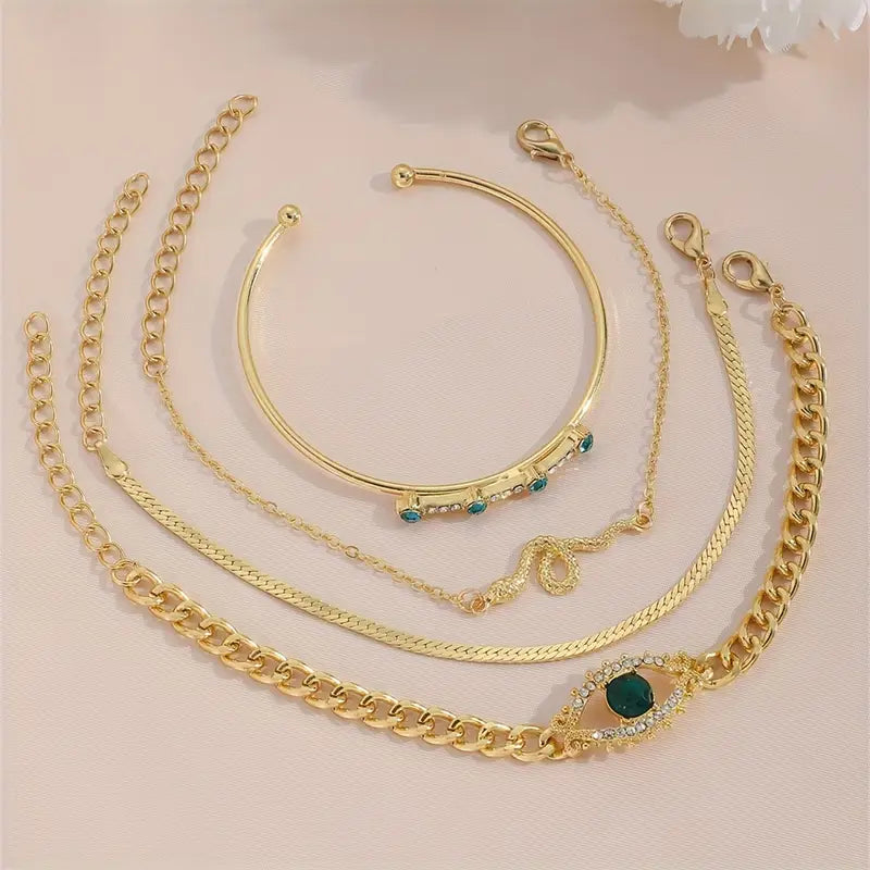 Serpina Veyra Bracelet Set ｜ ブレスレット・ゴールド