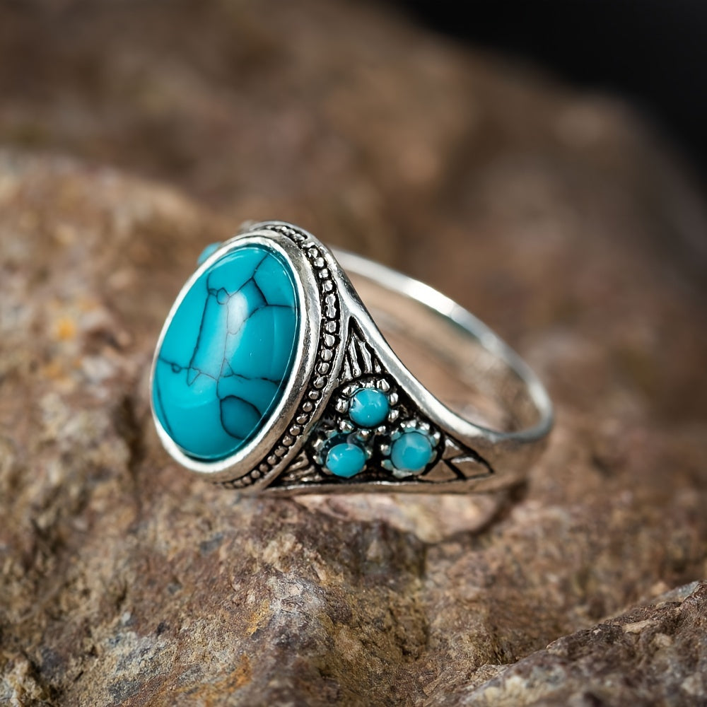 Nomad Blue Stone Ring ｜ リング・ホワイトゴールド