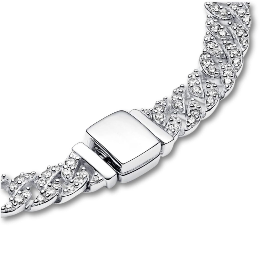 Pave Cuban Bracelet ｜ ブレスレット・ゴールド