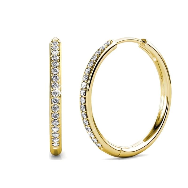 Sorel Pave Earrings ｜ ピアス・ゴールド
