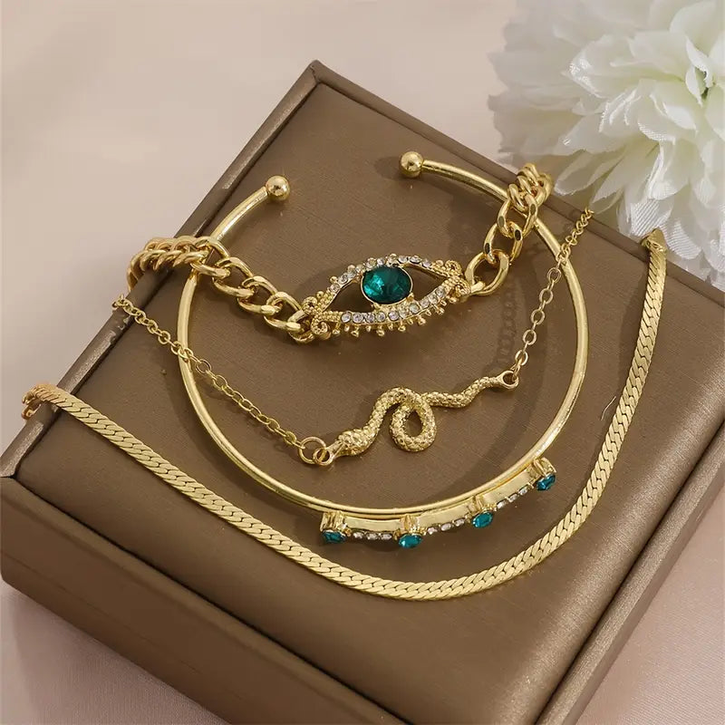 Serpina Veyra Bracelet Set ｜ ブレスレット・ゴールド