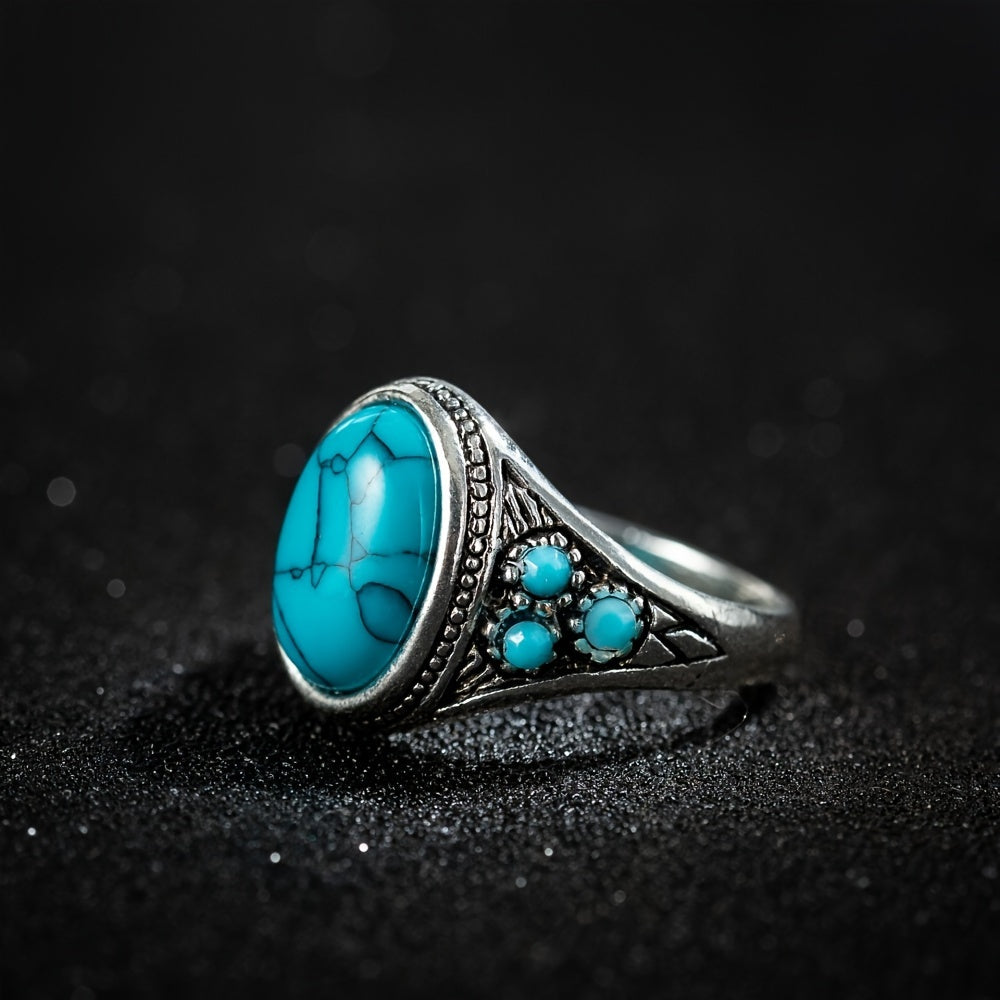 Nomad Blue Stone Ring ｜ リング・ホワイトゴールド