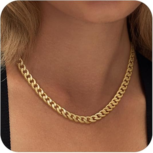 Chunky Cuban Link Necklace ｜ ネックレス・ゴールド