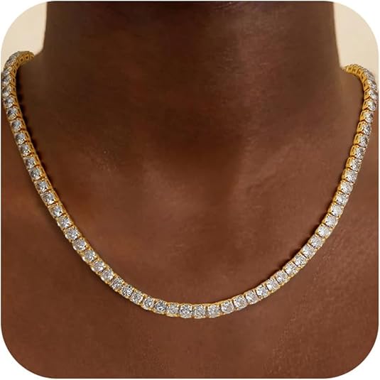 Tennis Necklace ｜ テニスネックレス・ゴールド