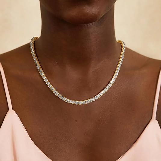 Tennis Necklace ｜ テニスネックレス・ゴールド