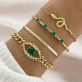 Serpina Veyra Bracelet Set ｜ ブレスレット・ゴールド