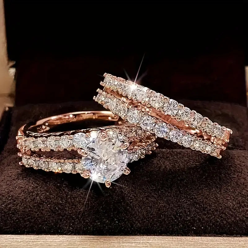 Eternal Radiance Ring Set ｜ リングセット・ゴールド