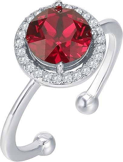 Crimson Glow Promise Ruby Ring ｜ ルビーリング・ホワイトゴールド