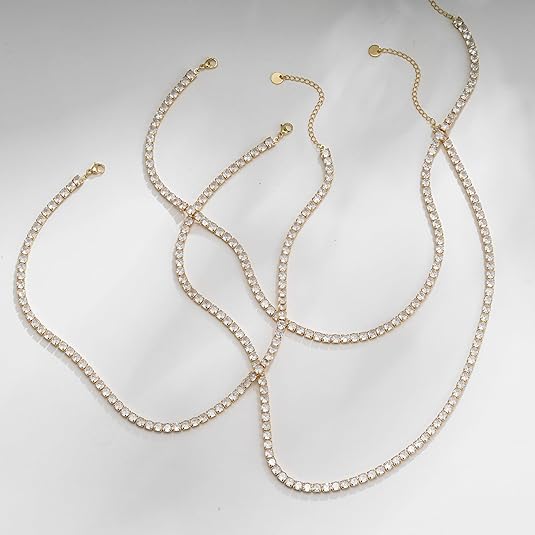 Tennis Necklace ｜ テニスネックレス・ゴールド
