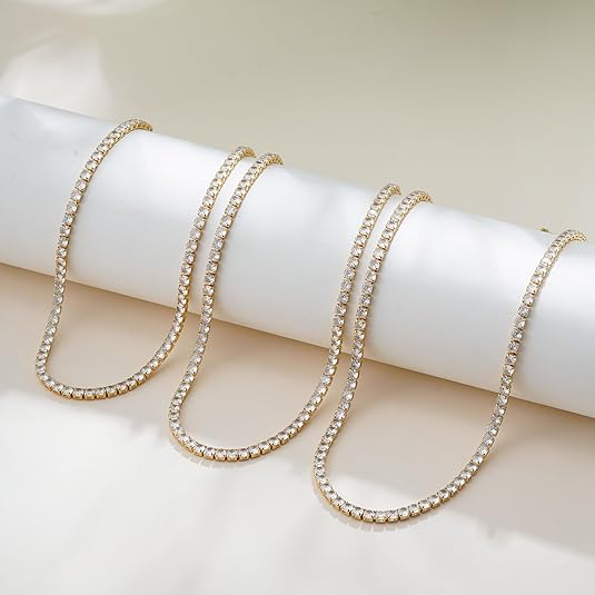 Tennis Necklace ｜ テニスネックレス・ゴールド