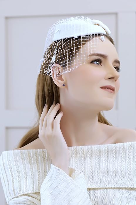 Classic Sapphire Stud Earrings ｜ スタッドピアス・ホワイトゴールド