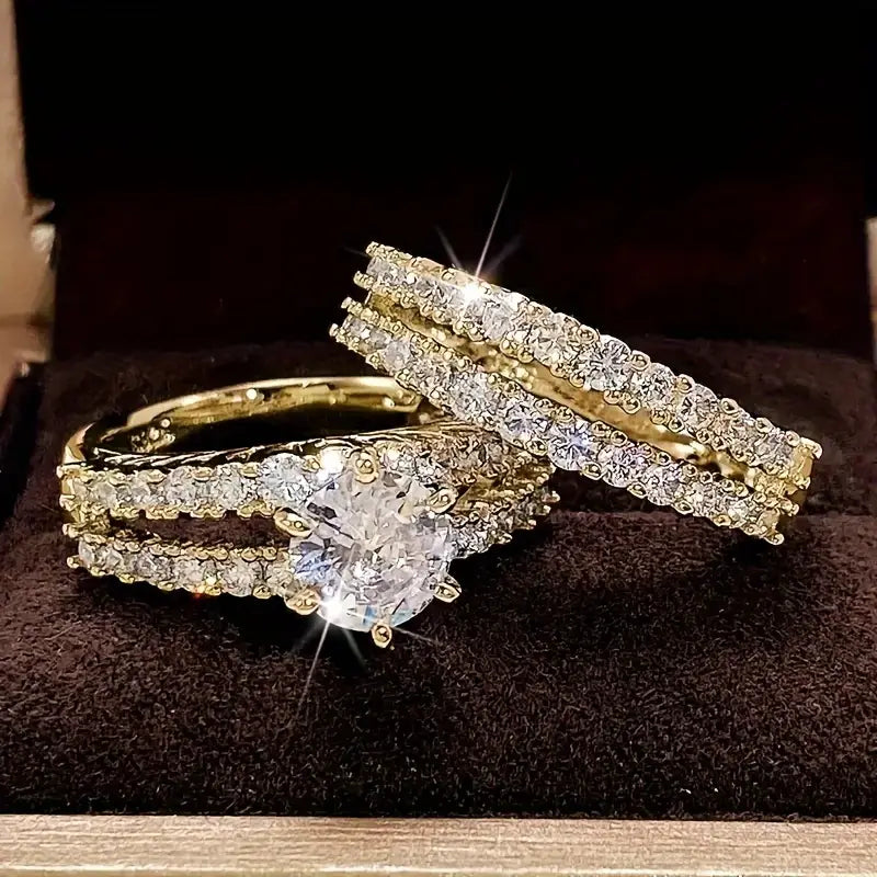 Eternal Radiance Ring Set ｜ リングセット・ゴールド