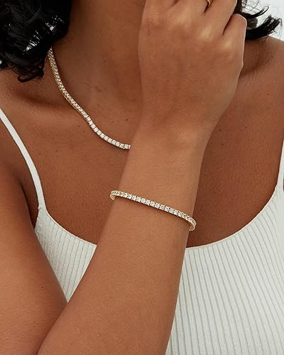 Tennis Bracelet ｜ テニスブレスレット・ゴールド