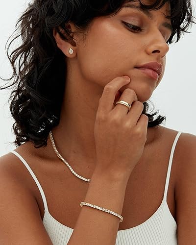 Tennis Bracelet ｜ テニスブレスレット・ゴールド