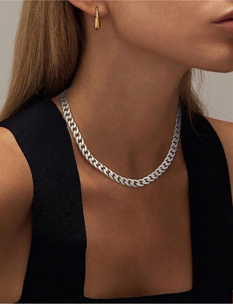 Chunky Cuban Link Necklace ｜ ネックレス・ゴールド