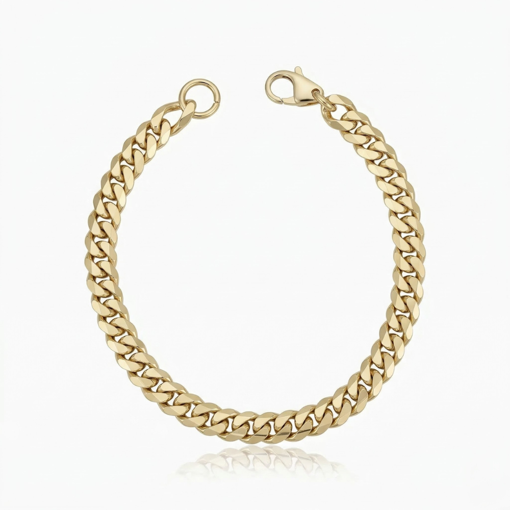 Estate Cuban Bracelet ｜ ブレスレット・ゴールド