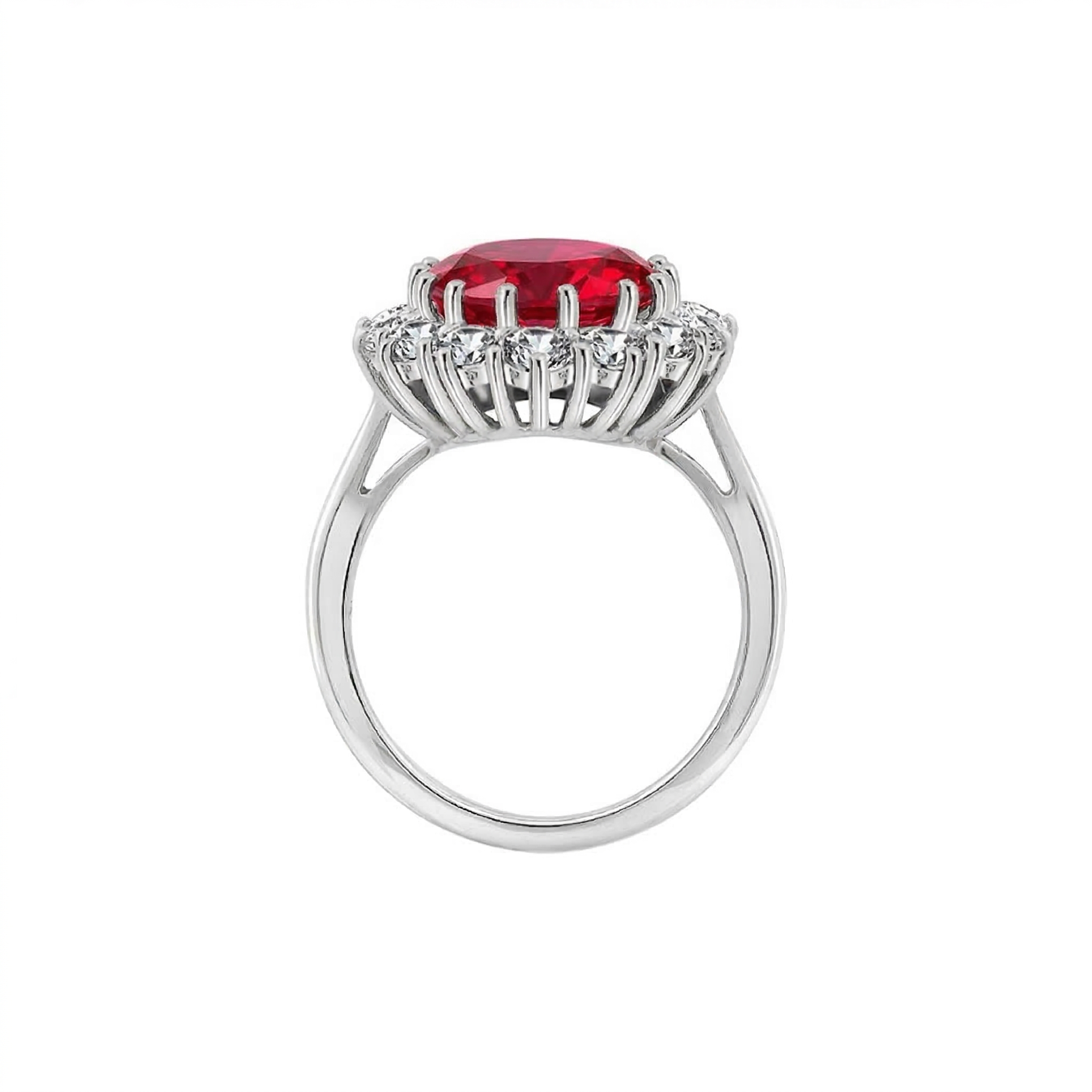 Scarlet Crown Ruby Ring ｜ ルビーリング・ホワイトゴールド