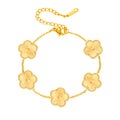 Florielle Bloom Charm Bracelet ｜ チャームブレスレット・ゴールド