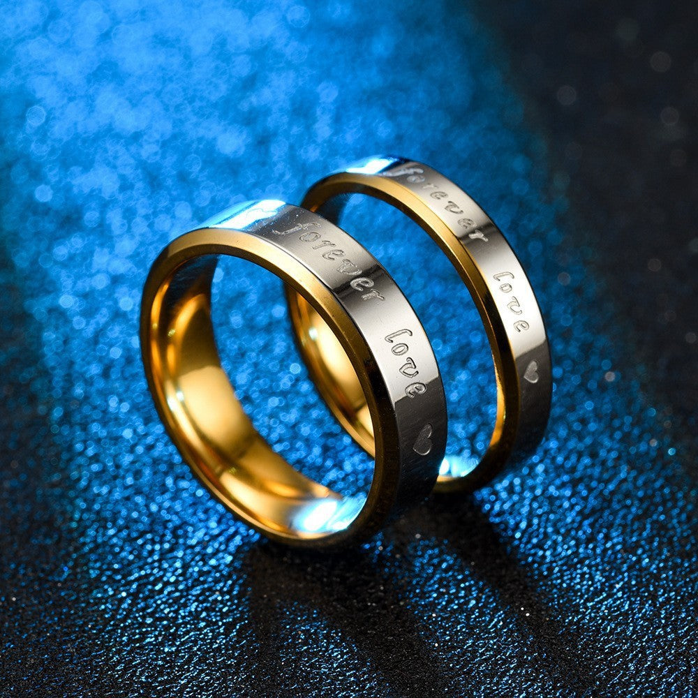 Forever Love Couple Ring ｜ ペアリング・ゴールド