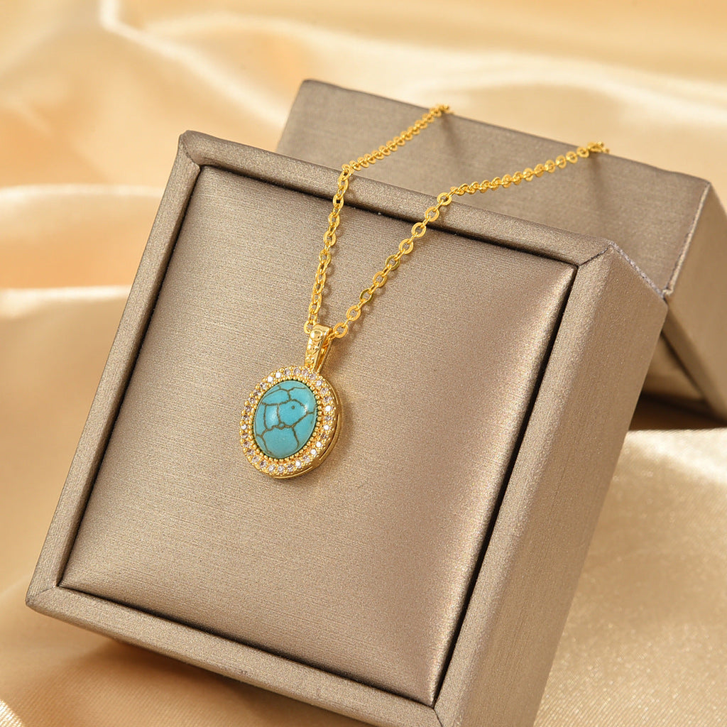 Calysse Azure Bloom Necklace ｜ ネックレス・ゴールド