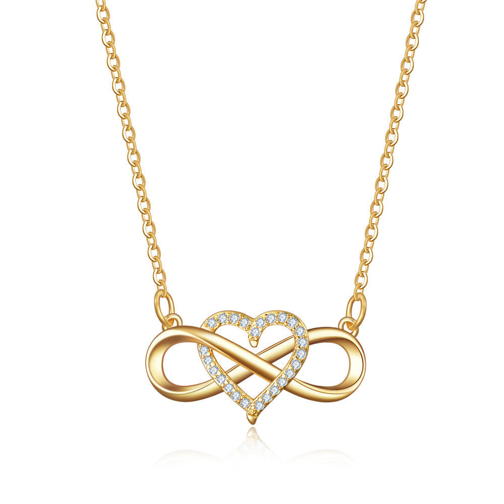 Love Knot Infinity Necklace ｜ ネックレス・ゴールド