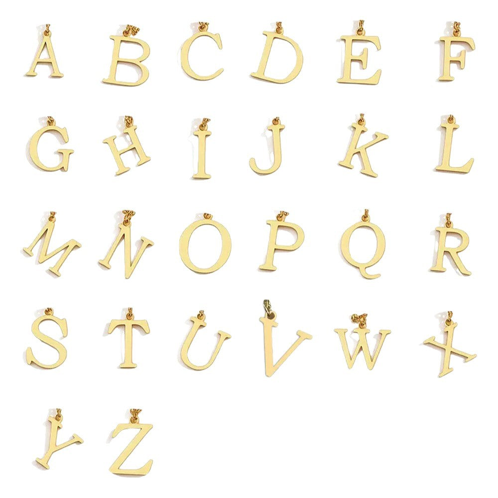 Layered Initial Necklace ｜ イニシャルネックレス・ゴールド