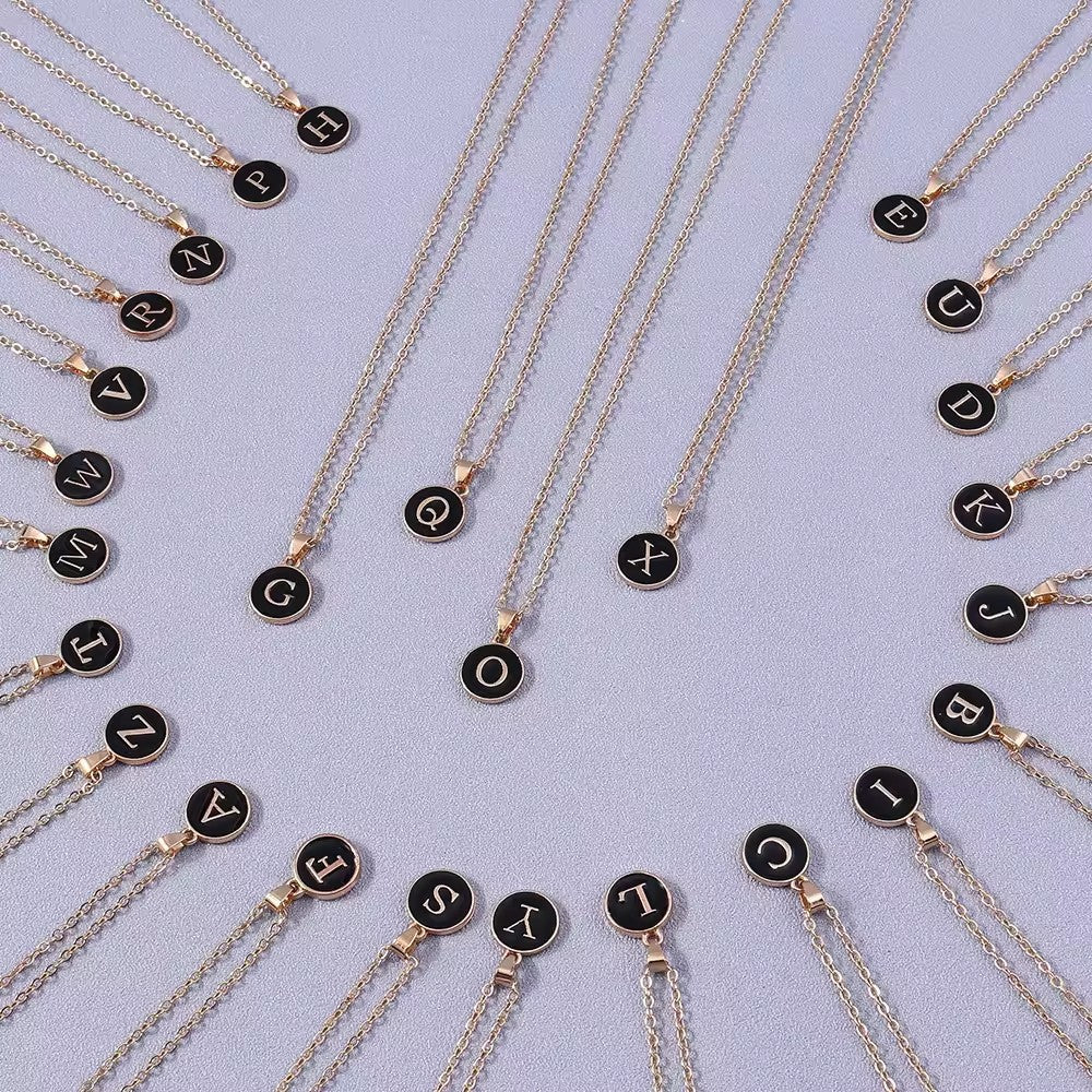Monette Initial Necklace ｜ イニシャルネックレス・ゴールド