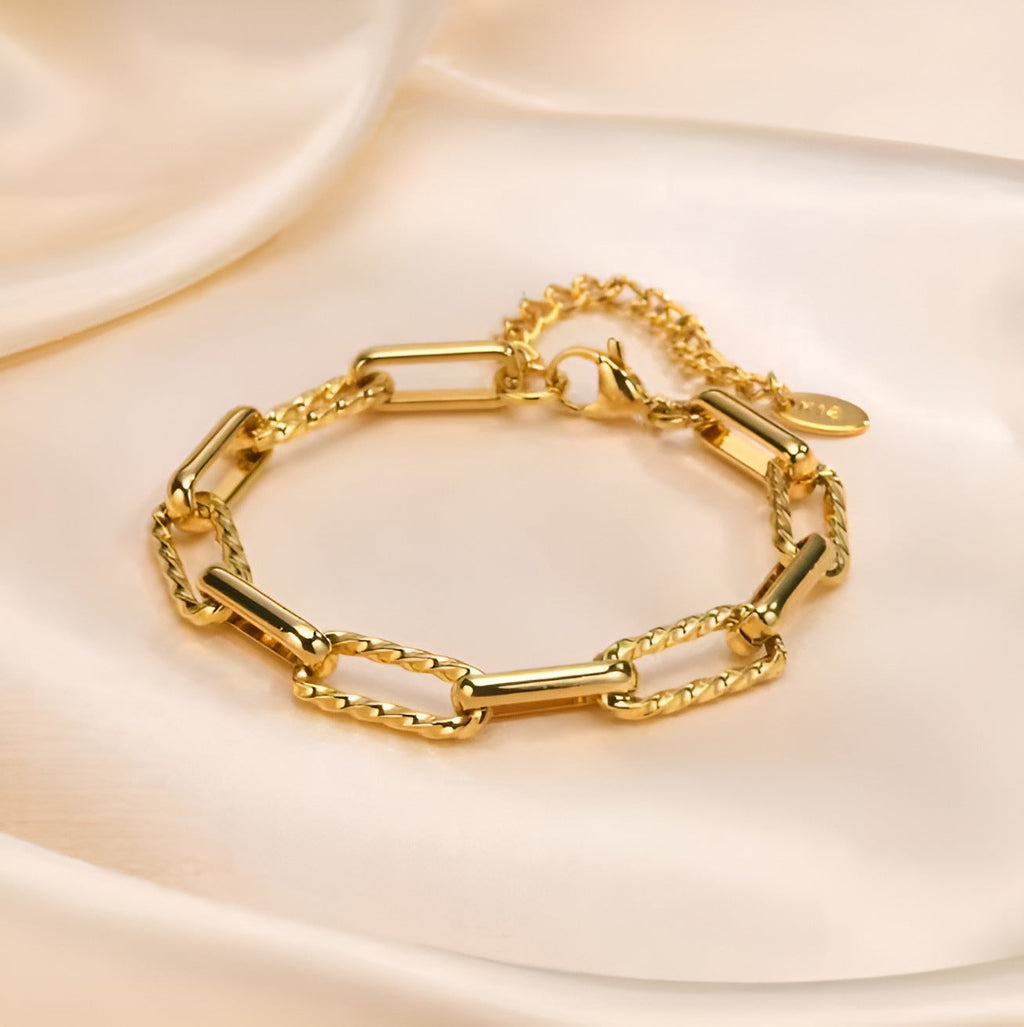 Chunky Link Lorielle Bracelet ｜ ブレスレット・ゴールド