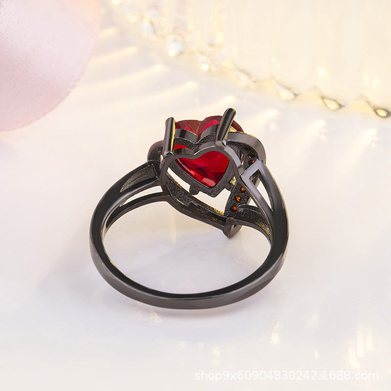 Calindra Rosethorne Ring ｜ リング・ブラックフィニッシュ