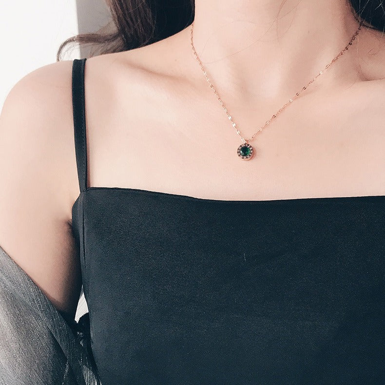 Emerald Dial Necklace ｜ ネックレス・ゴールド