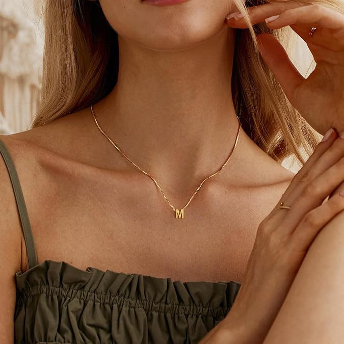 Love Letter Initial Necklace ｜ イニシャルネックレス・ゴールド