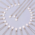 Monette Initial Necklace ｜ イニシャルネックレス・ゴールド