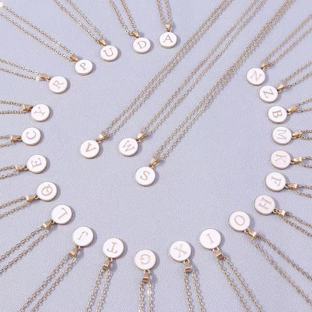 Monette Initial Necklace ｜ イニシャルネックレス・ゴールド