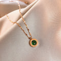 Emerald Dial Necklace ｜ ネックレス・ゴールド
