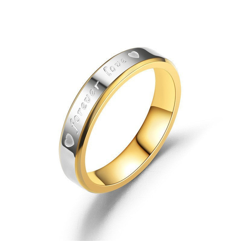 Forever Love Couple Ring ｜ ペアリング・ゴールド