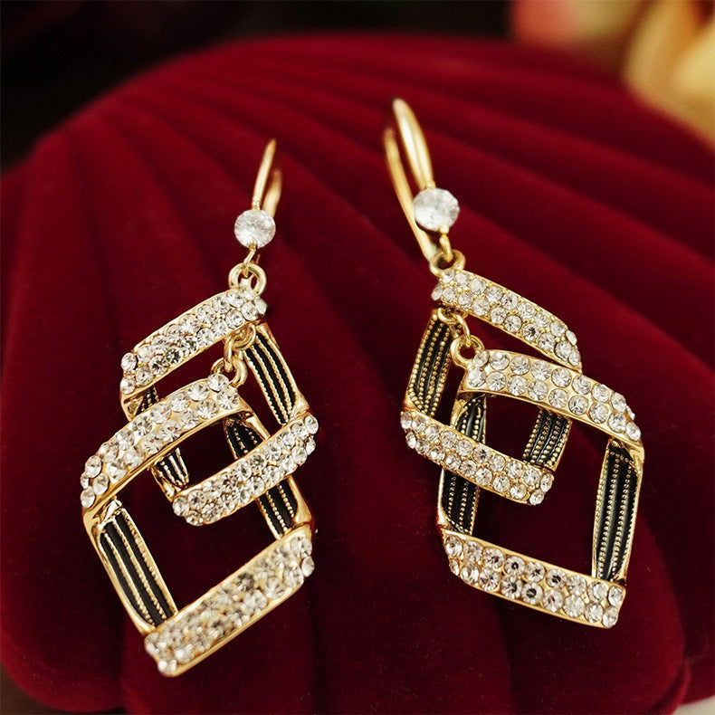 Stella Virelle Layered Earrings ｜ ピアス・ゴールド
