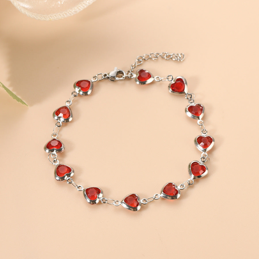 Ophelyra Garnetelle Bracelet ｜ ブレスレット・ホワイトゴールド