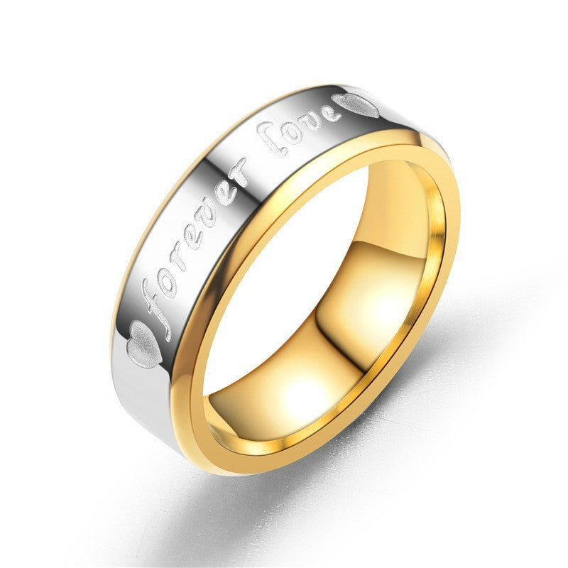 Forever Love Couple Ring ｜ ペアリング・ゴールド