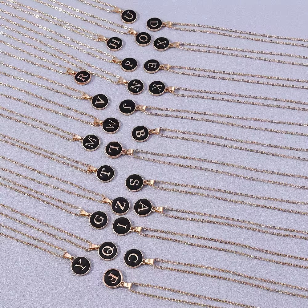 Monette Initial Necklace ｜ イニシャルネックレス・ゴールド