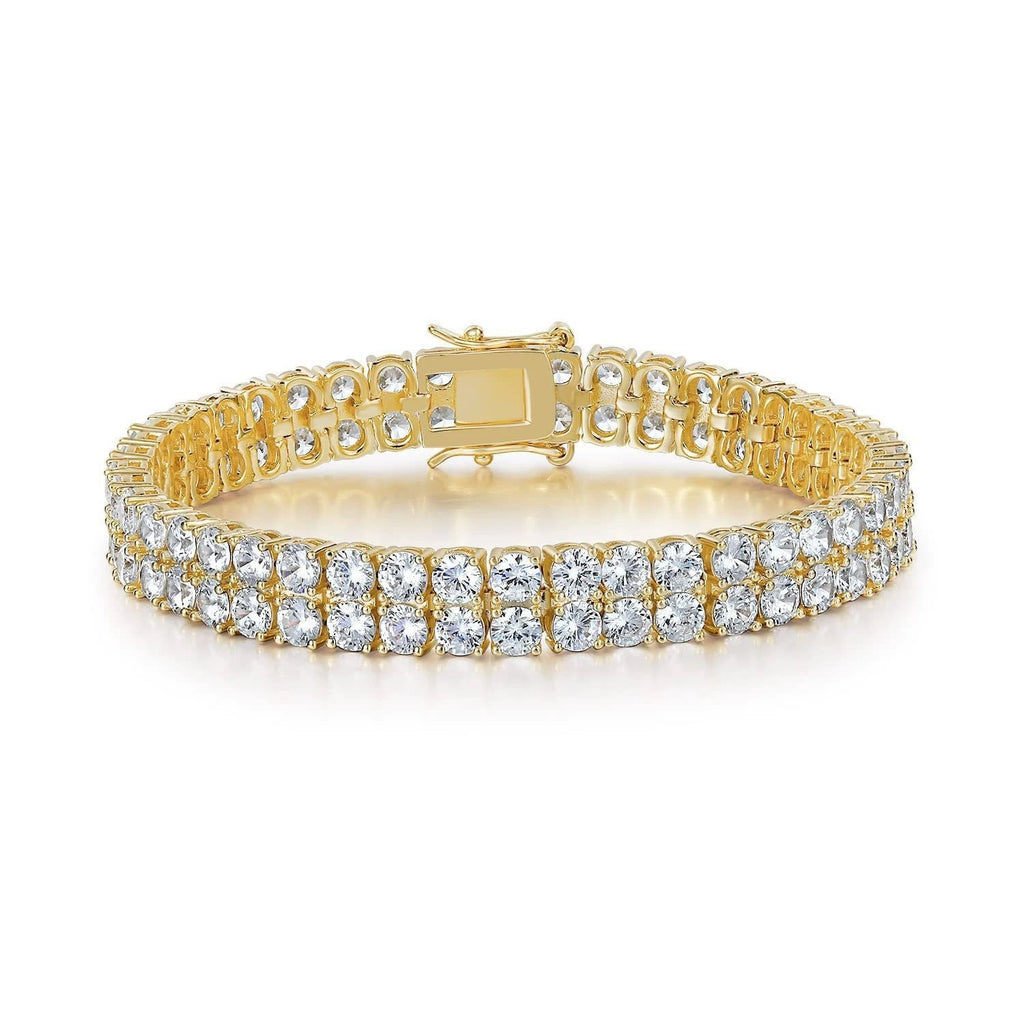 Double Row Tennis Bracelet ｜ テニスブレスレット・ゴールド